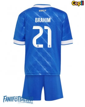 Real Madrid Brahim Diaz #21 Echipament de Fotbal Replică 2025-26 Copii Treilea (+ Șorturi)